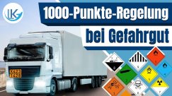 Gefahrgut: Die 1000-Punkte-Regel einfach erklärt!