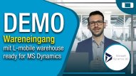 Digitaler Wareneingang mit der mobilen Datenerfassung für MS Dynamics | L-mobile Software-Demo