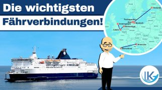 Von Calais bis Helsinki: Die wichtigsten Fährverbindungen im Lkw-Verkehr!