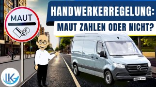 Die Handwerkerausnahme einfach erklärt!  Mautbefreiung für Handwerker!