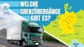 Verkehrsgeographie: Welche wichtigen Grenzübergänge gibt es?