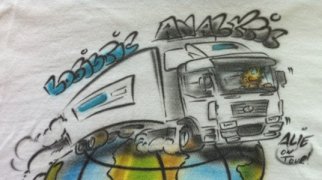 Logistic Analytic LKW-Fahrer